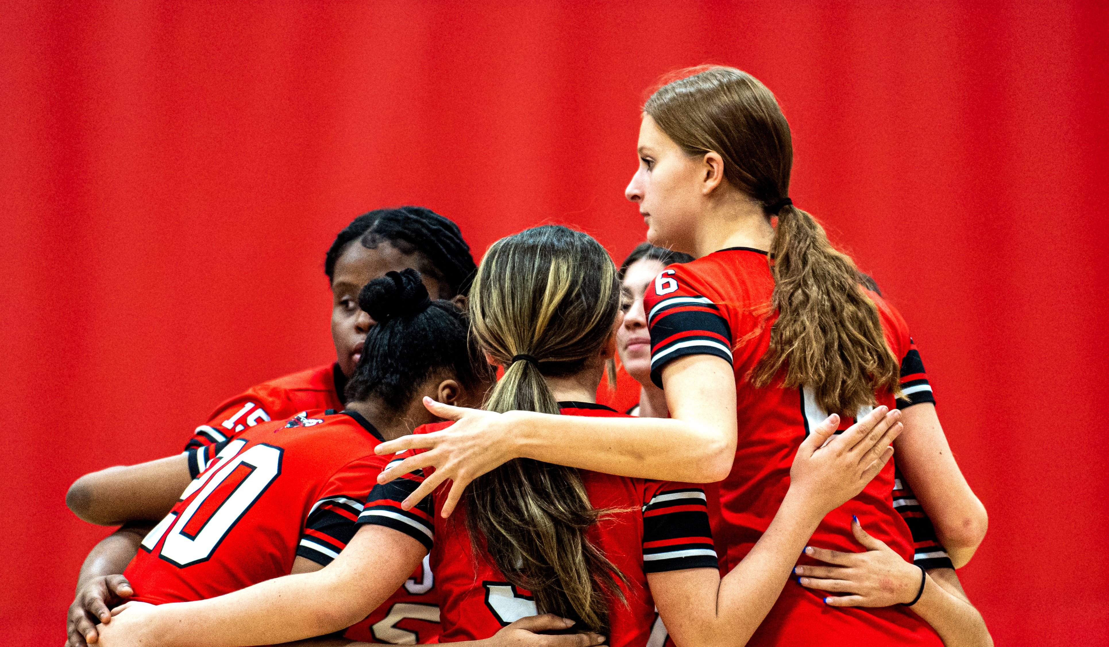 Une équipe de volleyball